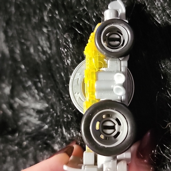 Monster Truck and Race Car Toy Set - Blue, Yellow, Gray. VINTAGE. - Picture 7 of 16